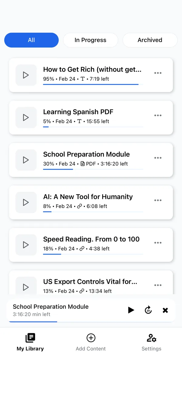 App de Frateca — tu biblioteca de audio